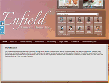 Tablet Screenshot of enfieldfh.com